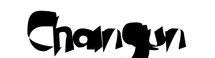 Chaingun  免费字体下载