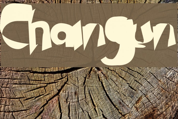 Chaingun Font examples