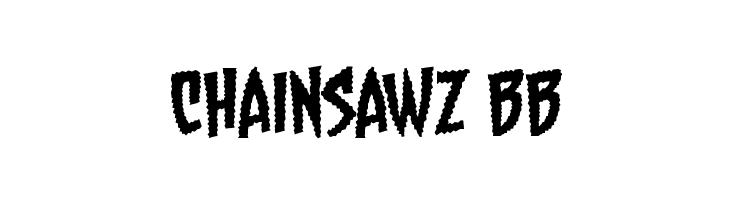 Chainsawz BB  नि: शुल्क फ़ॉन्ट्स डाउनलोड
