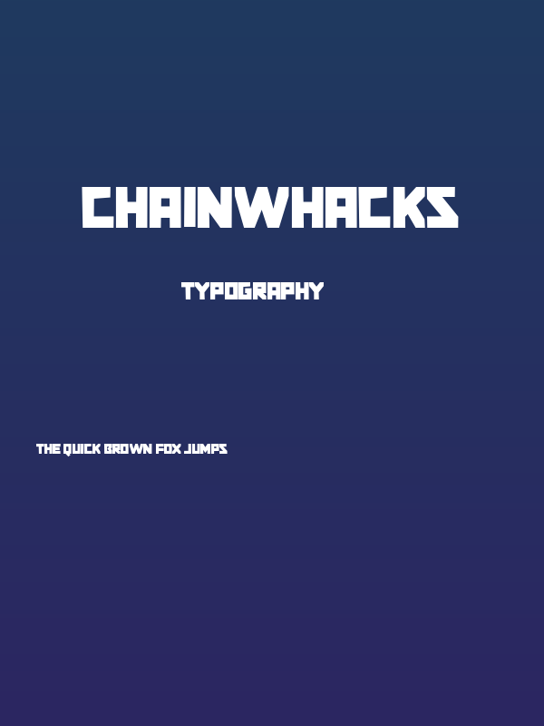 Chainwhacks Poster