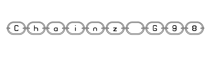 Chainz G98 Font