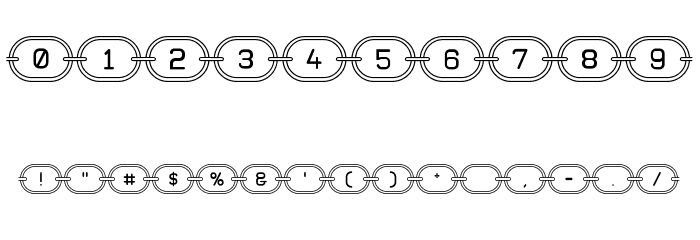 Chainz G98 Font OTHER CHARS