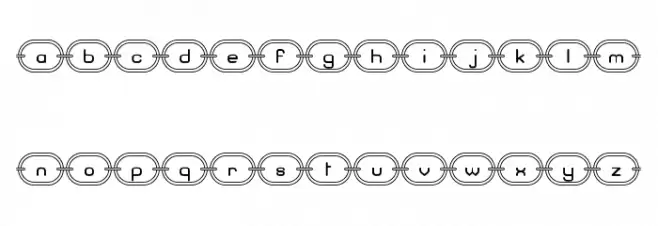 Chainz G98 Caratteri MINUSCOLO