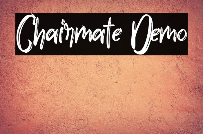 Chairmate Demo Example 1