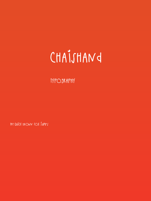 ChaisHand Poster