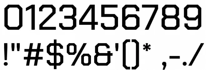 Chakra Petch Medium Font OTHER CHARS