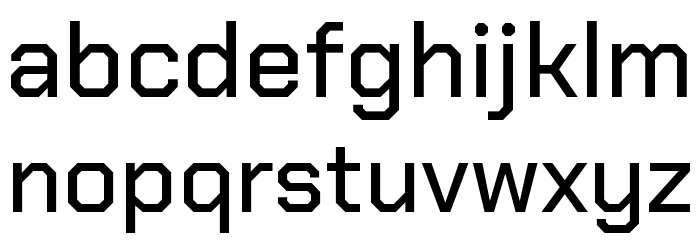 Chakra Petch Medium Font LOWERCASE