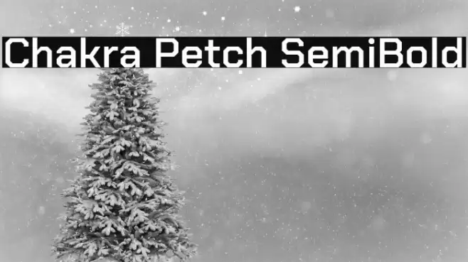 Chakra Petch SemiBold Font examples