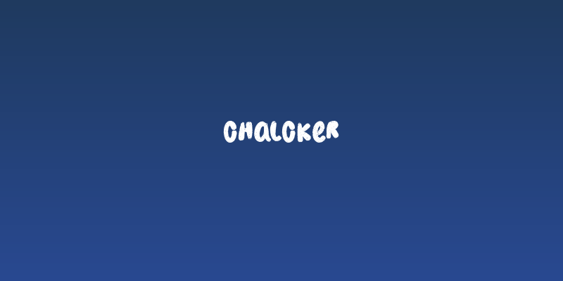 Chalcker Social Header