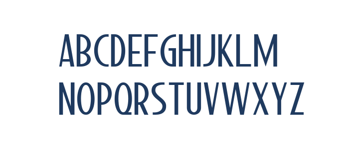 Chaline Regular Uppercase