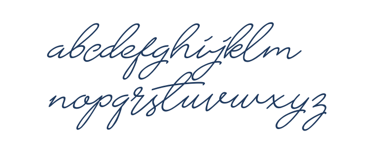 Chalisa Italic Lowercase