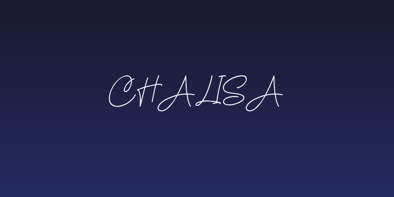 Chalisa Social Header