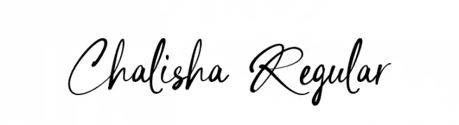 Chalisha Regular  Fuentes Gratis Descargar