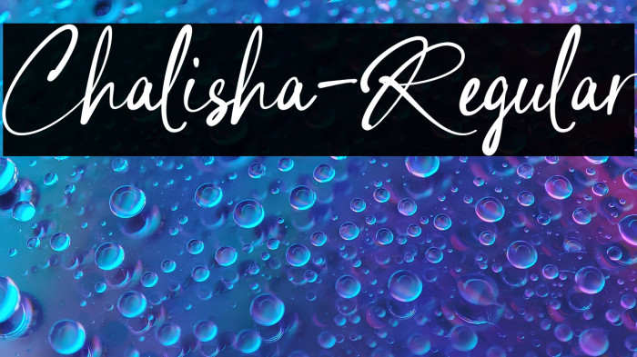 Chalisha-Regular Example 2