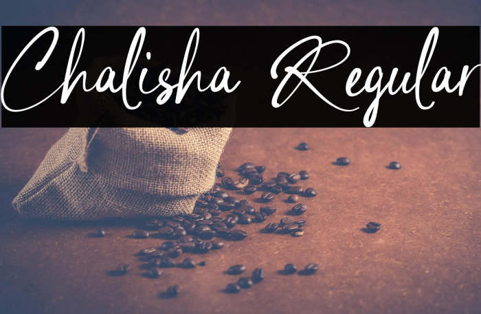 Chalisha Regular Example 2