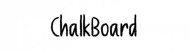 Chalk Board  नि: शुल्क फ़ॉन्ट्स डाउनलोड