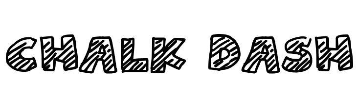 Chalk Dash  Descarca Fonturi Gratis