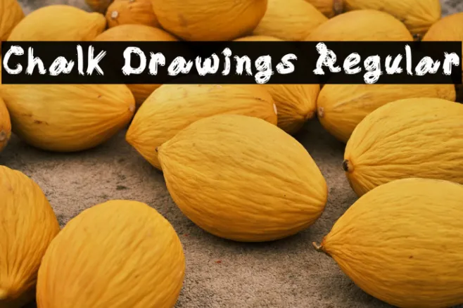 Chalk Drawings Regular Example 1