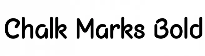 Chalk Marks Bold 