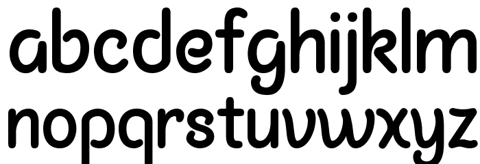 Chalk Marks Bold Font LOWERCASE