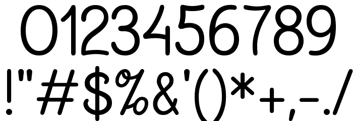 Chalk Marks Font OTHER CHARS
