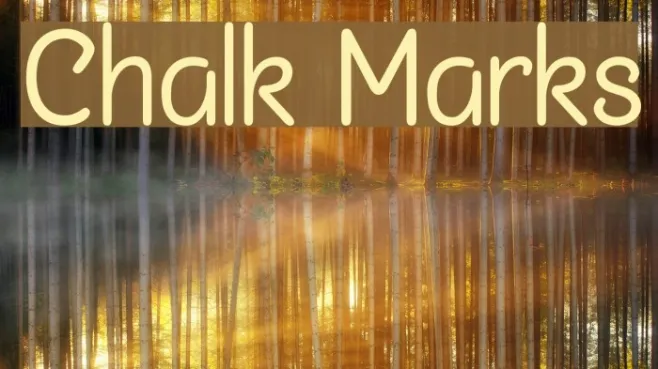 Chalk Marks Example 2