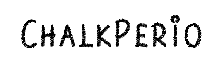 Chalk Perio  Frei Schriftart Herunterladen