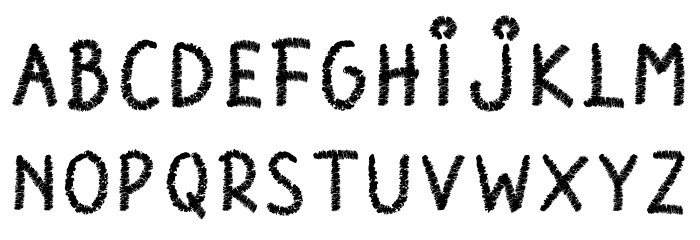 Chalk Perio Font LOWERCASE