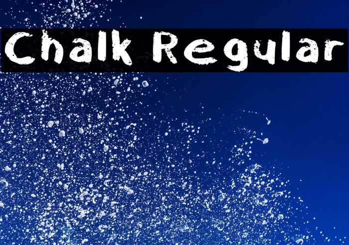 Chalk Regular Example 1