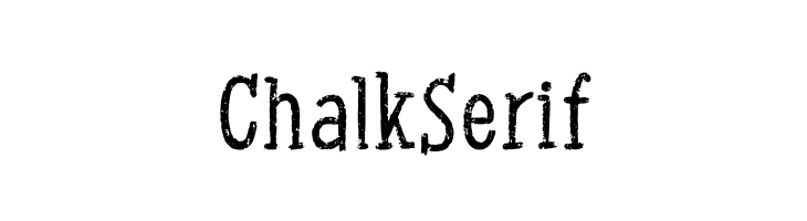 Chalk Serif  font caratteri gratis