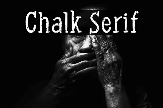Chalk Serif Example 2