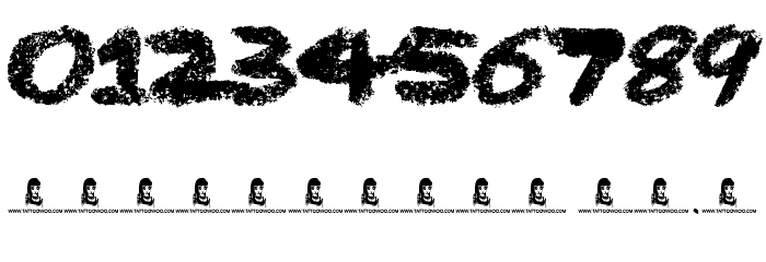 Chalk Stick Font OTHER CHARS