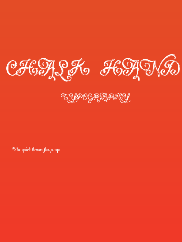 Chalk-hand-lettering-shaded DEM Poster