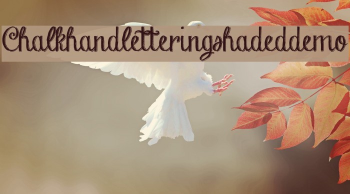 Chalk-hand-lettering-shaded_demo Font examples