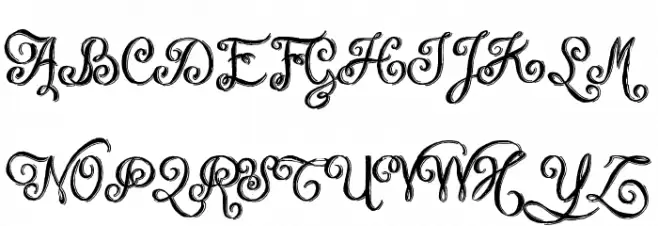 Chalk-hand-lettering-shaded_demo Schriftart Groß