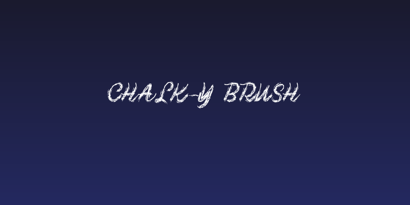 Chalk-y Brush Social Header