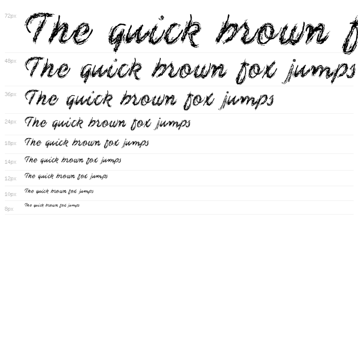 Chalk-y Brush Waterfall