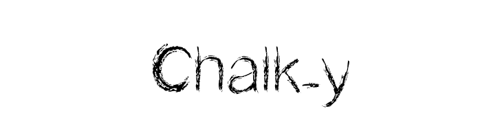 Chalk-y  Frei Schriftart Herunterladen