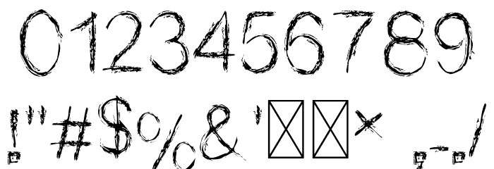 Chalk-y Font OTHER CHARS