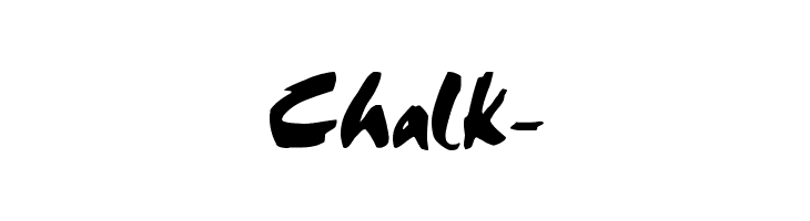 Chalk-  Скачать бесплатные шрифты