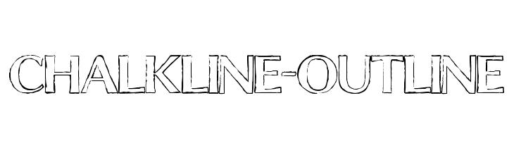 ChalkLine-Outline Font