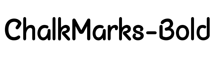 ChalkMarks-Bold Font