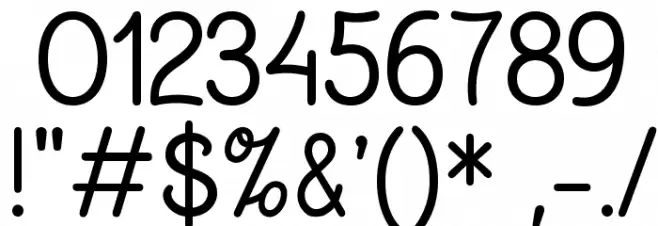 ChalkMarks Font OTHER CHARS