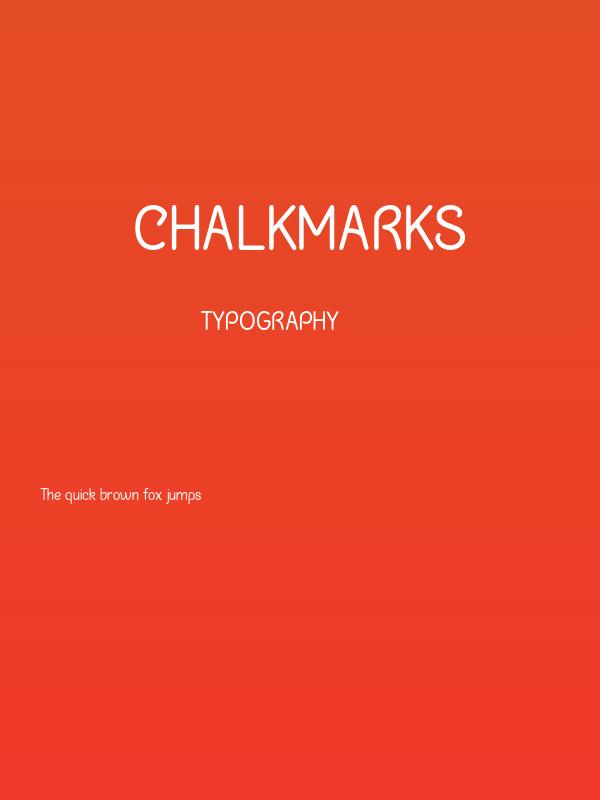ChalkMarks Poster
