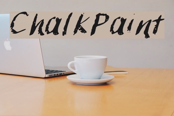ChalkPaint Fuentes examples