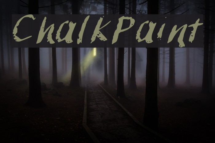 ChalkPaint Fuentes examples