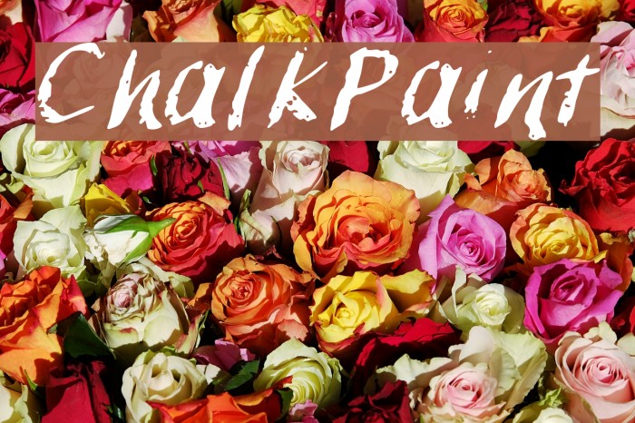 ChalkPaint Fuentes examples