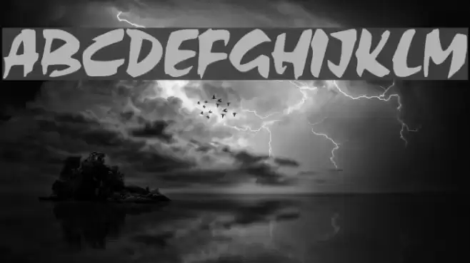 Chalk- Schriftart examples