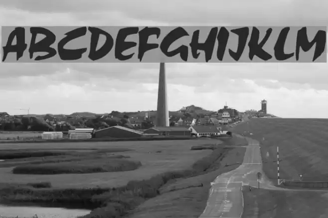 Chalk- Schriftart examples