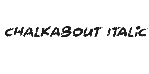 Chalkabout Italic Logo